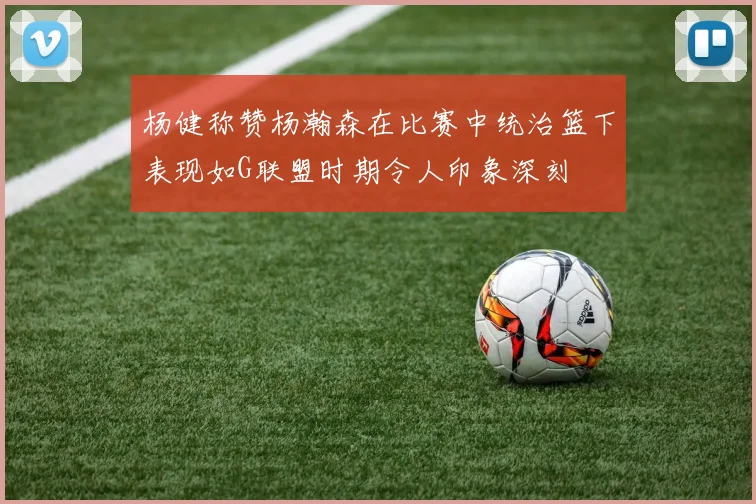 杨健称赞杨瀚森在比赛中统治篮下表现如G联盟时期令人印象深刻